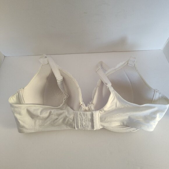 Ladies SZ 38C Maidenform White T-Shirt Bra - Picture 3 of 5